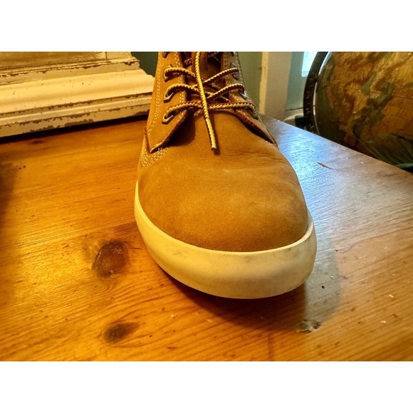 Timberland Dausette Sneaker Ladies Boots size 7 1/2 Tan Brown A1KLZ - Picture 11 of 15